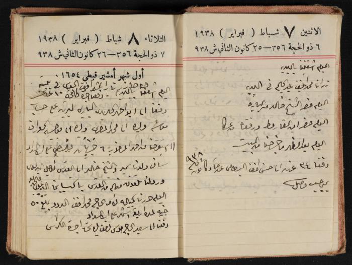 Abdel-Rahman al-Haj Ibrahim Diaries, Tulkarm, 1938