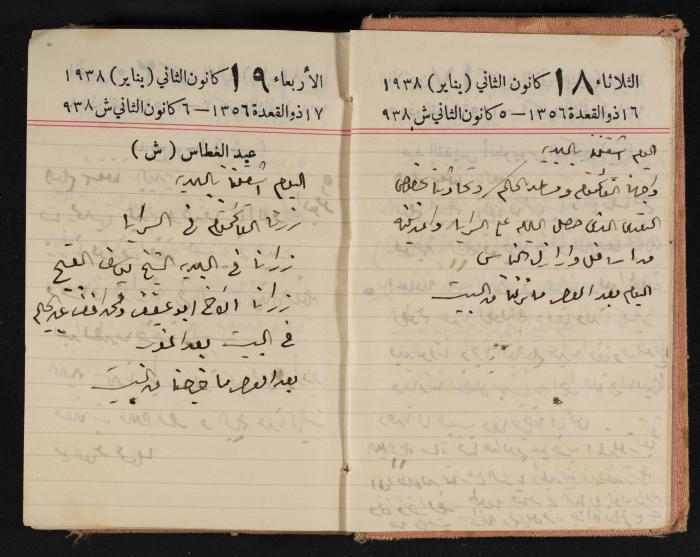 Abdel-Rahman al-Haj Ibrahim Diaries, Tulkarm, 1938
