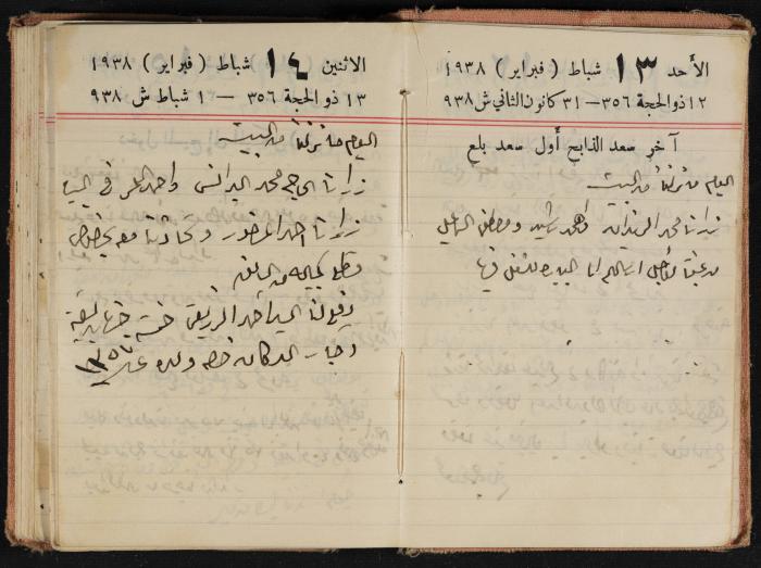 Abdel-Rahman al-Haj Ibrahim Diaries, Tulkarm, 1938
