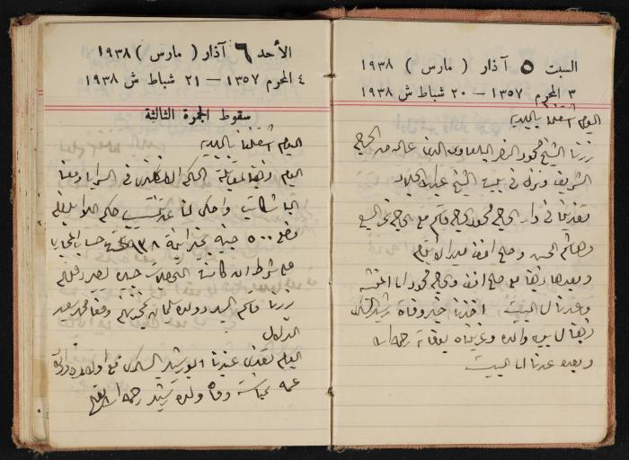 Abdel-Rahman al-Haj Ibrahim Diaries, Tulkarm, 1938