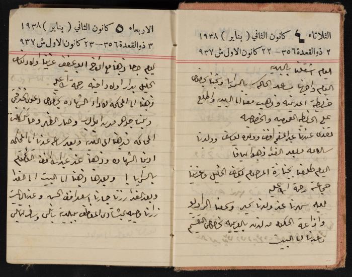 Abdel-Rahman al-Haj Ibrahim Diaries, Tulkarm, 1938