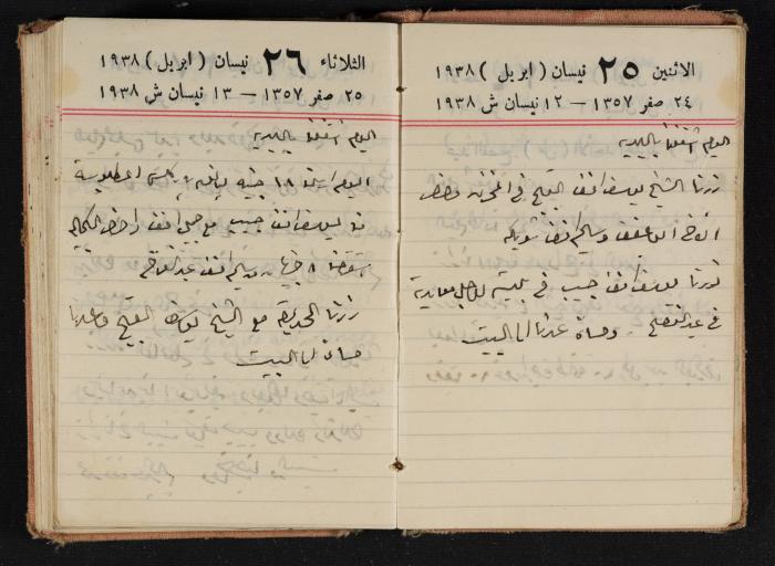 Abdel-Rahman al-Haj Ibrahim Diaries, Tulkarm, 1938
