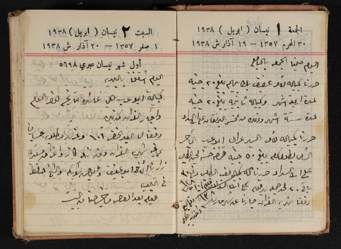 Abdel-Rahman al-Haj Ibrahim Diaries, Tulkarm, 1938