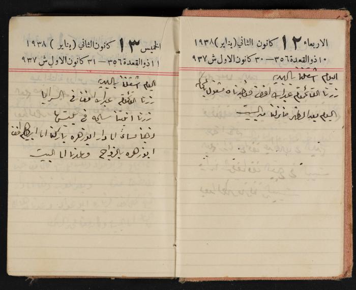 Abdel-Rahman al-Haj Ibrahim Diaries, Tulkarm, 1938