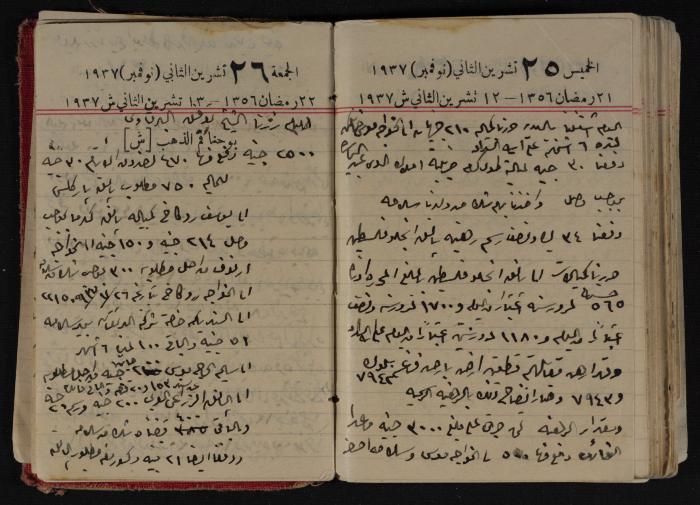 مذكرات عبد الرحمن الحاج إبراهيم، طولكرم، 1937