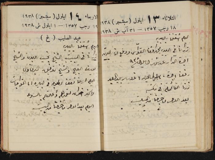 Abdel-Rahman al-Haj Ibrahim Diaries, Tulkarm, 1938