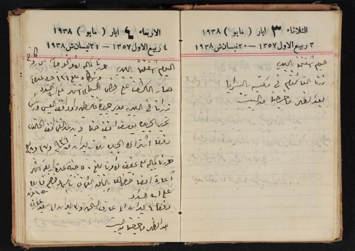 Abdel-Rahman al-Haj Ibrahim Diaries, Tulkarm, 1938