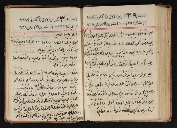 Abdel-Rahman al-Haj Ibrahim Diaries, Tulkarm, 1938