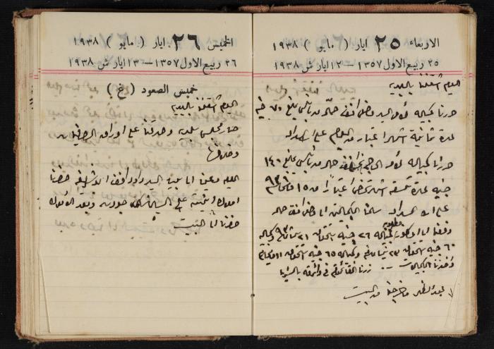 Abdel-Rahman al-Haj Ibrahim Diaries, Tulkarm, 1938