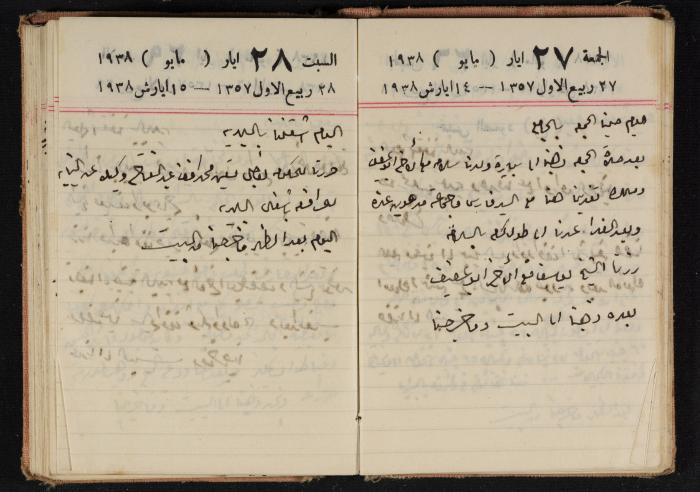 Abdel-Rahman al-Haj Ibrahim Diaries, Tulkarm, 1938