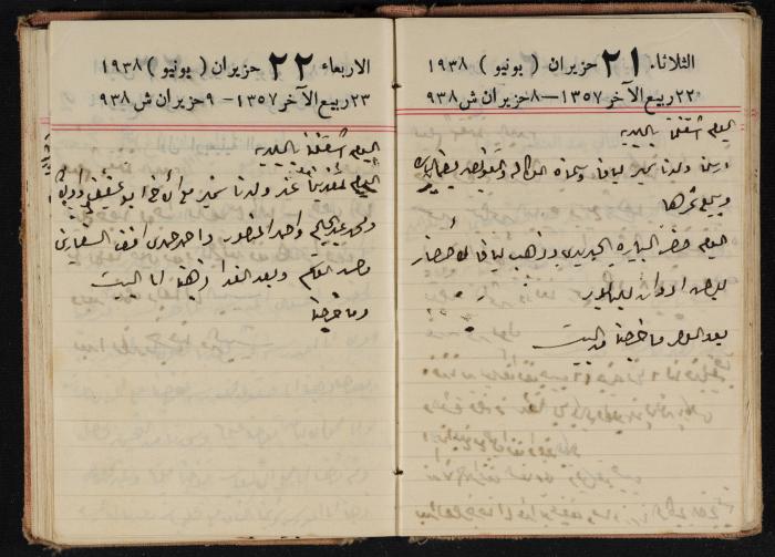 Abdel-Rahman al-Haj Ibrahim Diaries, Tulkarm, 1938