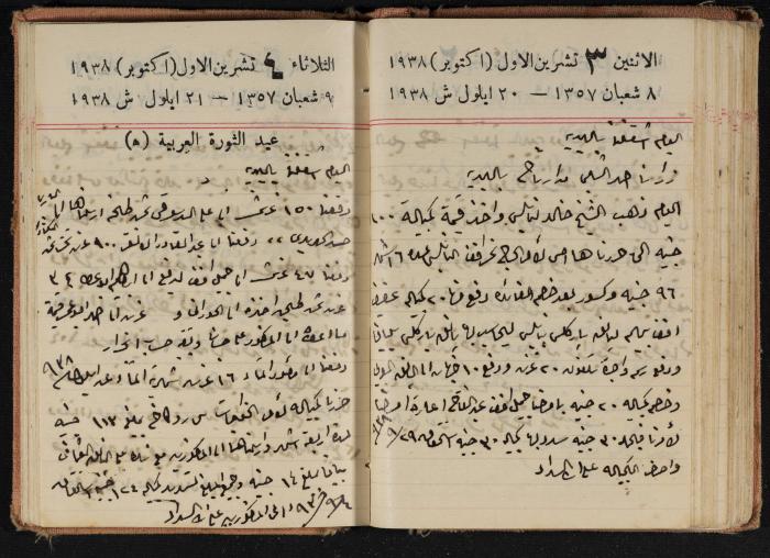 Abdel-Rahman al-Haj Ibrahim Diaries, Tulkarm, 1938