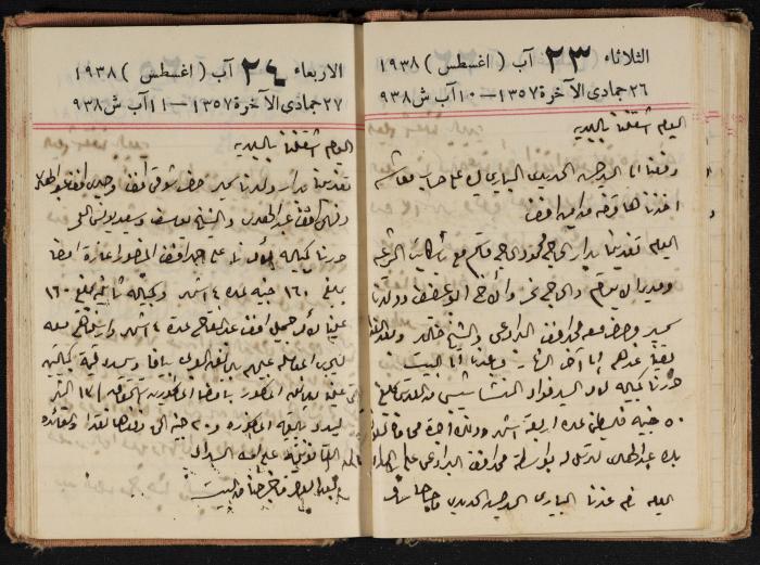 Abdel-Rahman al-Haj Ibrahim Diaries, Tulkarm, 1938