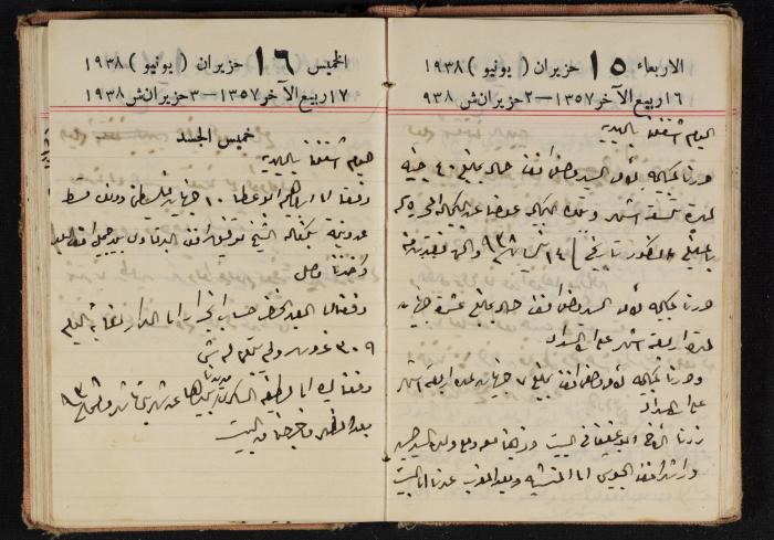 Abdel-Rahman al-Haj Ibrahim Diaries, Tulkarm, 1938
