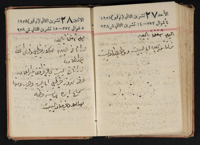 Abdel-Rahman al-Haj Ibrahim Diaries, Tulkarm, 1938