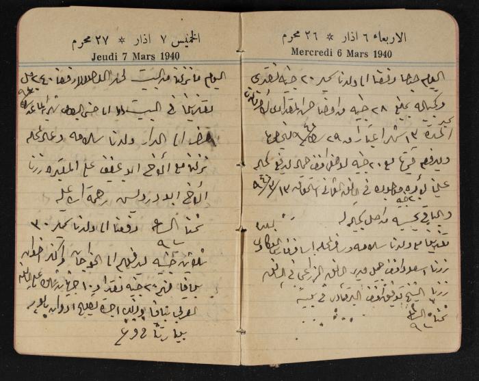 مذكرات عبد الرحمن الحاج إبراهيم، طولكرم، 1940