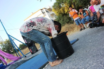 A Glimpse of the Palestinian Circus School's Show During the Birzeit Heritage Week