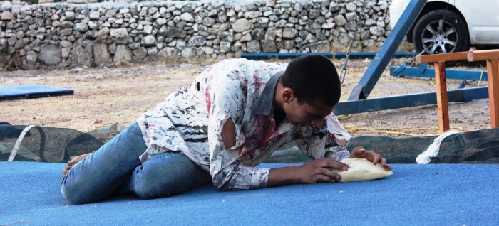A Glimpse of the Palestinian Circus School's Show During the Birzeit Heritage Week