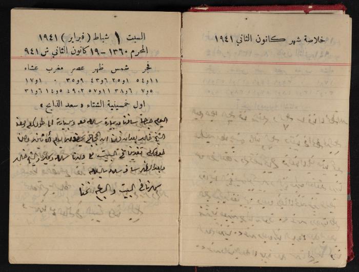 Abdel-Rahman al-Haj Ibrahim Diaries, Tulkarm, 1941