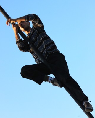 A Glimpse of the Palestinian Circus School's Show During the Birzeit Heritage Week