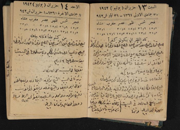 Abdel-Rahman al-Haj Ibrahim Diaries, Tulkarm, 1942