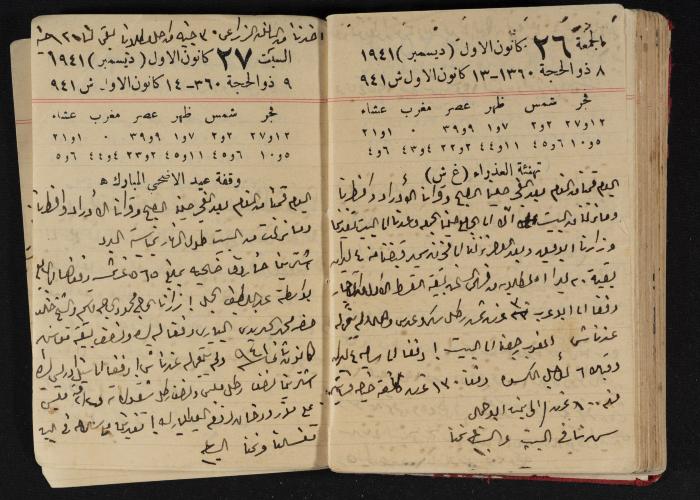 Abdel-Rahman al-Haj Ibrahim Diaries, Tulkarm, 1941