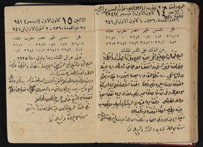 Abdel-Rahman al-Haj Ibrahim Diaries, Tulkarm, 1941