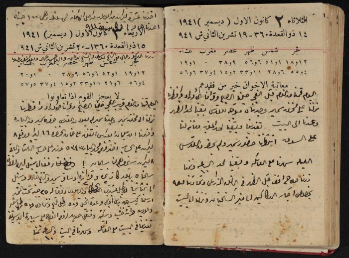 Abdel-Rahman al-Haj Ibrahim Diaries, Tulkarm, 1941