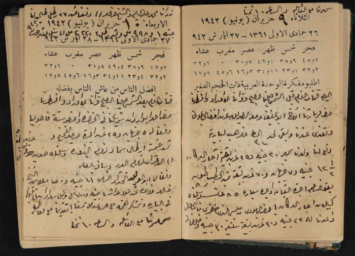 Abdel-Rahman al-Haj Ibrahim Diaries, Tulkarm, 1942