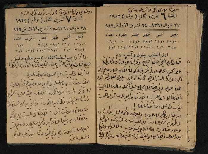 Abdel-Rahman al-Haj Ibrahim Diaries, Tulkarm, 1942