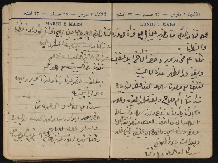 Abdel-Rahman al-Haj Ibrahim Diaries, Tulkarm, 1943