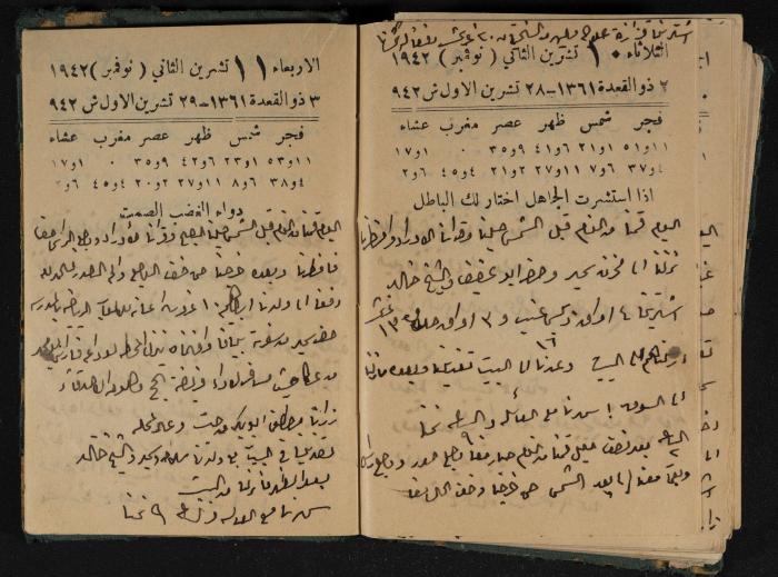 Abdel-Rahman al-Haj Ibrahim Diaries, Tulkarm, 1942