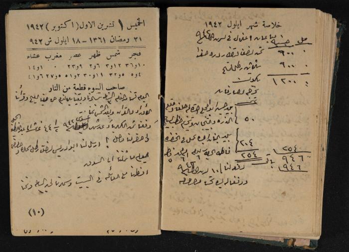 Abdel-Rahman al-Haj Ibrahim Diaries, Tulkarm, 1942