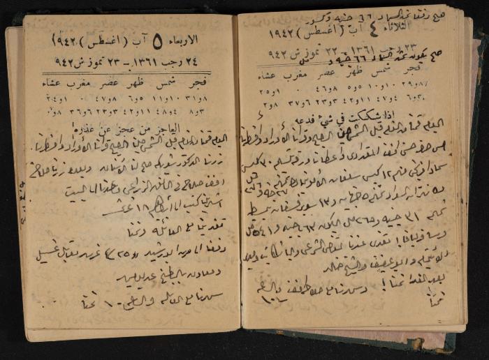 Abdel-Rahman al-Haj Ibrahim Diaries, Tulkarm, 1942