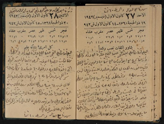 Abdel-Rahman al-Haj Ibrahim Diaries, Tulkarm, 1942