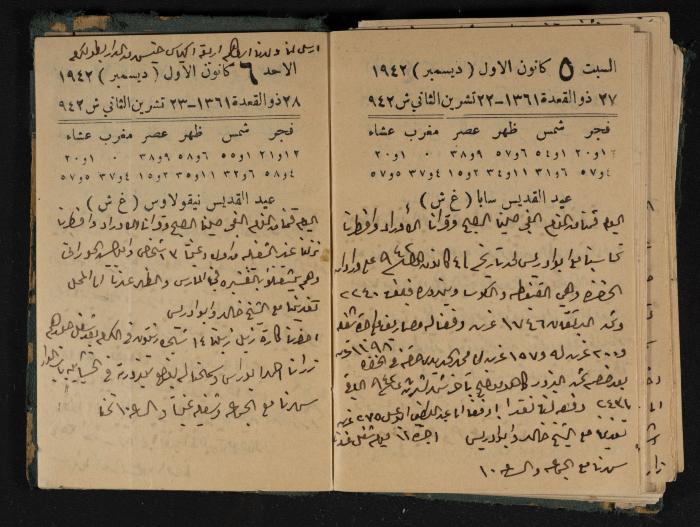 Abdel-Rahman al-Haj Ibrahim Diaries, Tulkarm, 1942