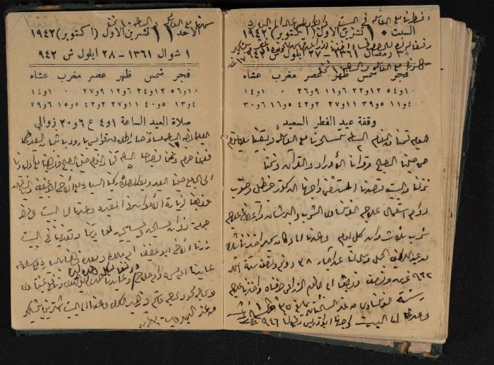 Abdel-Rahman al-Haj Ibrahim Diaries, Tulkarm, 1942