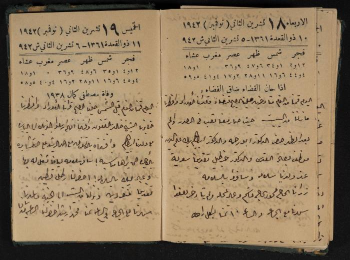 Abdel-Rahman al-Haj Ibrahim Diaries, Tulkarm, 1942