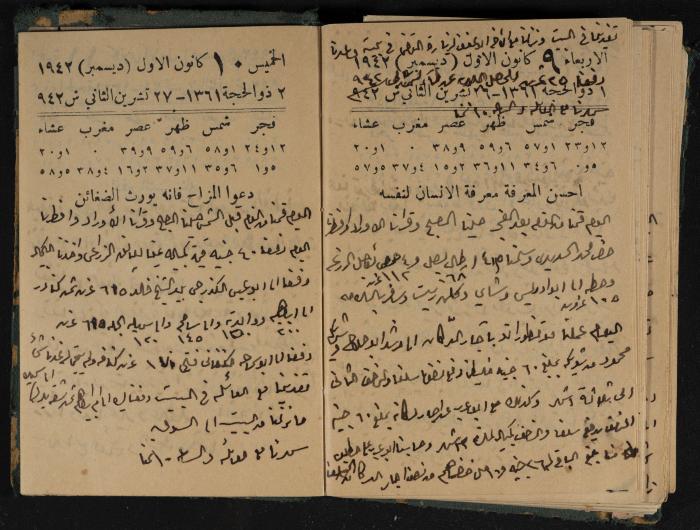 Abdel-Rahman al-Haj Ibrahim Diaries, Tulkarm, 1942