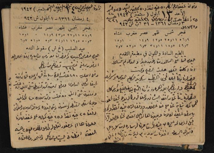 Abdel-Rahman al-Haj Ibrahim Diaries, Tulkarm, 1942