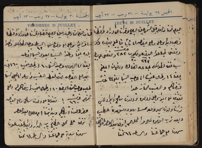 Abdel-Rahman al-Haj Ibrahim Diaries, Tulkarm, 1943
