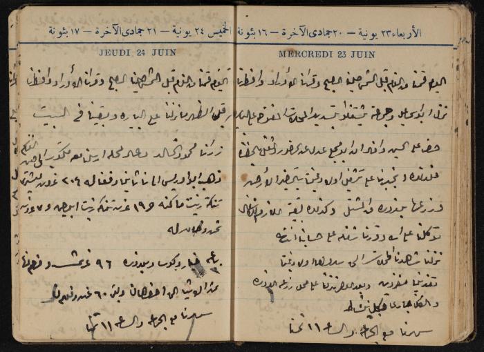 Abdel-Rahman al-Haj Ibrahim Diaries, Tulkarm, 1943