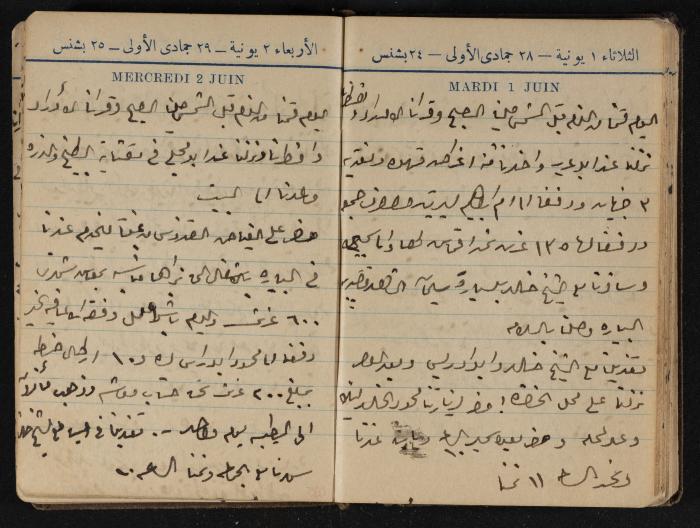 Abdel-Rahman al-Haj Ibrahim Diaries, Tulkarm, 1943