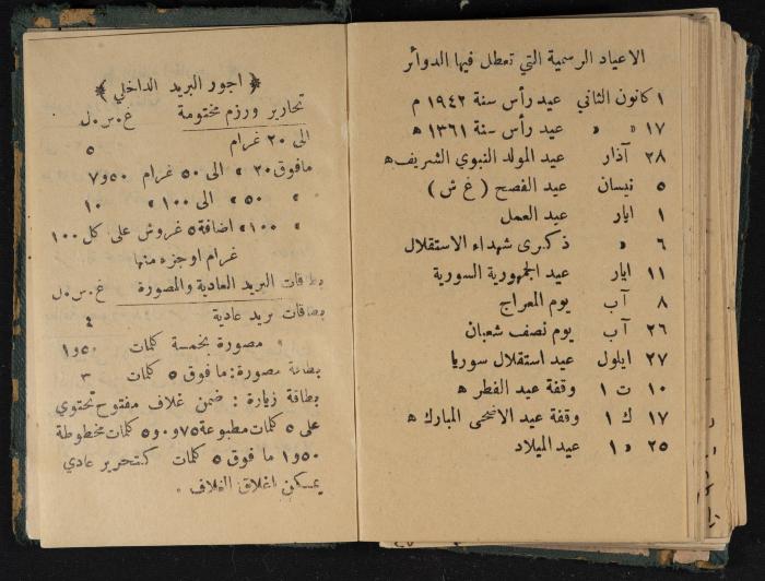 Abdel-Rahman al-Haj Ibrahim Diaries, Tulkarm, 1943