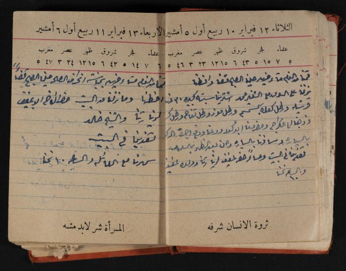 مذكرات عبد الرحمن الحاج إابراهيم، طولكرم، 1946