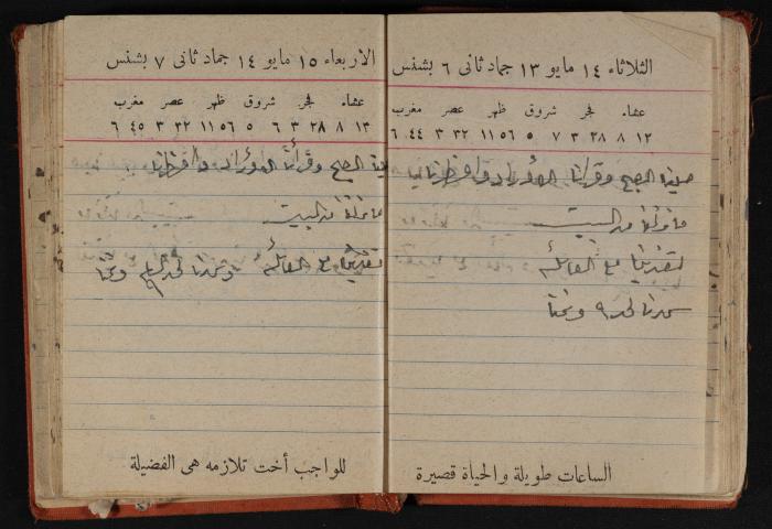 مذكرات عبد الرحمن الحاج إابراهيم، طولكرم، 1946