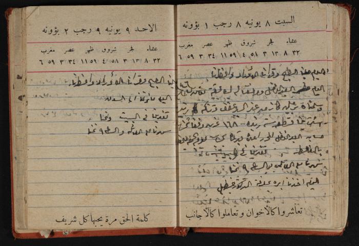 مذكرات عبد الرحمن الحاج إابراهيم، طولكرم، 1946