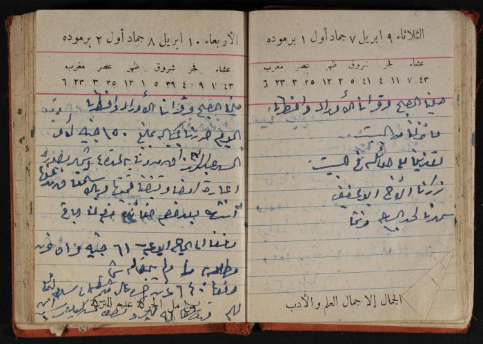 مذكرات عبد الرحمن الحاج إابراهيم، طولكرم، 1946