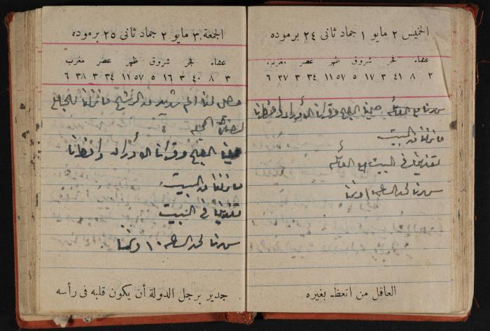 مذكرات عبد الرحمن الحاج إابراهيم، طولكرم، 1946
