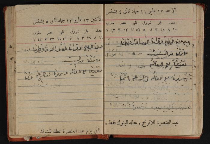 مذكرات عبد الرحمن الحاج إابراهيم، طولكرم، 1946
